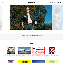 AVIREX OFFICIAL SITE｜アヴィレックスオフィシャルサイト